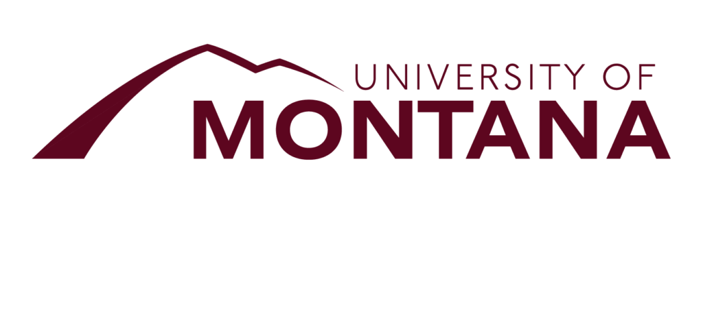 University of Montana logo with Powered by STRELIS and Formerly Strelis™, formerly Rehab Essentials text on a black background